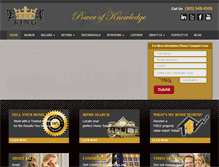 Tablet Screenshot of kingrealestate.net